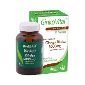 Health Aid Ginkgo Biloba 5000mg 30caps
