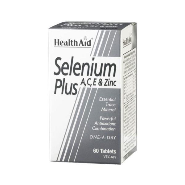 Health Aid Selelium Plus 200μg 60 tabs