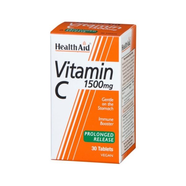 Health Aid Vitamin C 1500mg 30 tabs