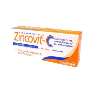 Health Aid Zincovit-C 60 μασώμενες ταμπλέτες