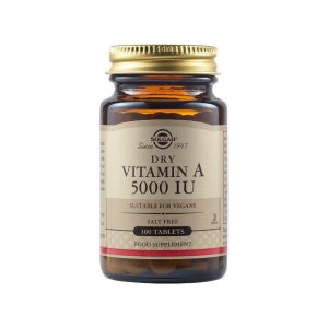 Solgar Vitamin A 5000 IU dry 100tabs