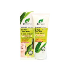 Dr. Organic Tea Tree Face Wash (gel καθαρισμού προσώπου/λιπαρό δέρμα)