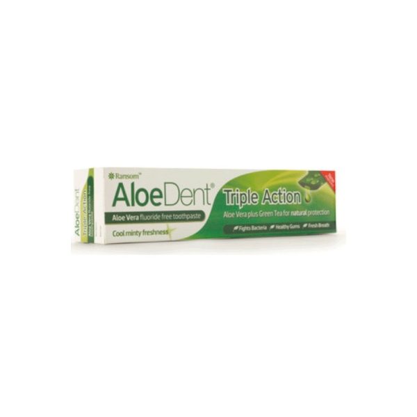 Optima Aloe Dent Triple Action Toothpaste (οδοντόκρεμα τριπλής προστασίας)