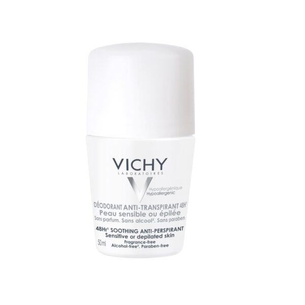 Vichy Deodorant Roll-on 48h για Ευαίσθητες Επιδερμίδες 50ml