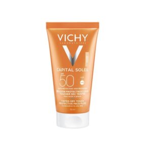 Vichy Capital Soleil Dry Touch Tinted SPF50 για Ματ Αποτέλεσμα με Χρώμα 50ml