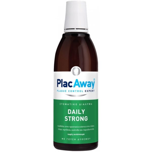 Plac Away Daily Care Strong Στοματικό Διάλυμα 500ml