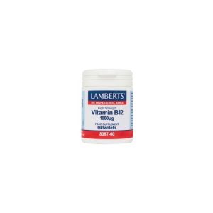 Lamberts Vitamin B-12 1000μg 60tabs (methilcobalamin)