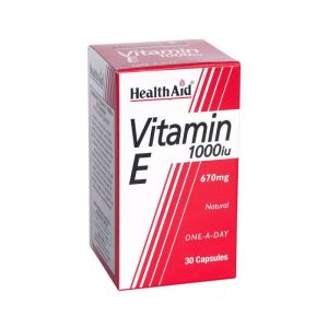 Health Aid Vitamin E 1000iu 30 caps