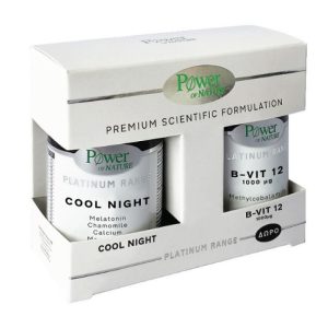 Power Health Platinum Cool Night 30caps με Δ΄ώρο Vitamin B12 1000μg