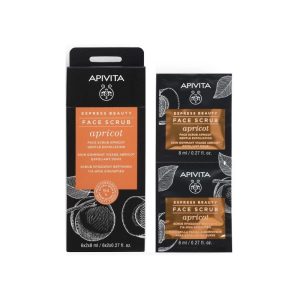 Apivita Express Beauty Scrub με Βερύκοκο 2*8ml