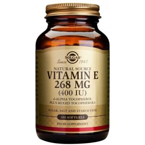 Solgar Vitamin E 400IU 100softgels