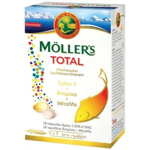 Moller's Total 28caps & 28tabs