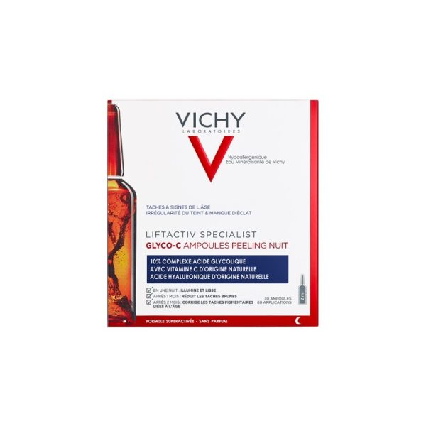 Vichy Liftactiv Glyco-C Αμπούλες κατά των Κηλίδων 30τμχ