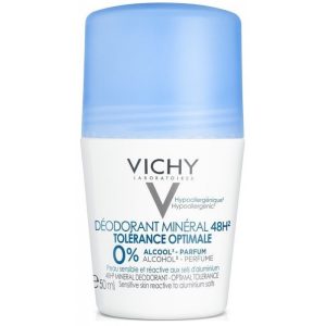 Vichy Deodorant Roll-on Mineral 48h Χωρίς Άλατα Αλουμινίου & Άρωμα 50ml