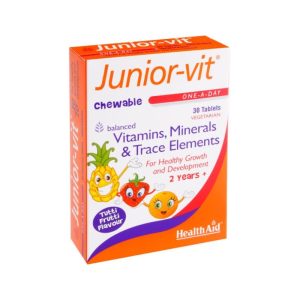 Health Aid Junior-Vit 30 μασωμ.