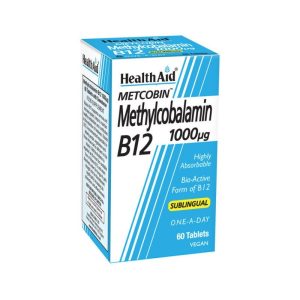 Health Aid Metcobin B12 1000μg 60 tabs