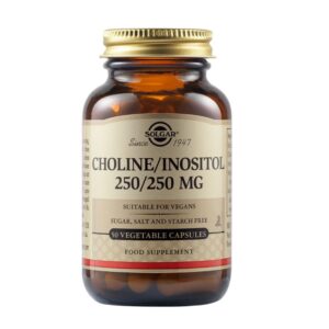 Solgar Choline-Inositol 250mg/250mg 50veg.caps