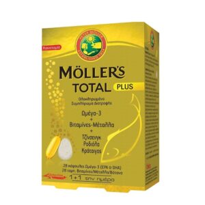 Moller's Total Plus 28caps & 28tabs