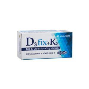 Uni-Pharma D3 Fix (1200IU)+K2 60tabs