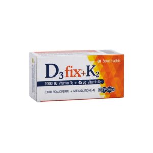 Uni-Pharma D3 Fix (2000IU)+K2 60tabs