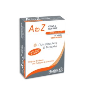 Health Aid A tο Z Iodine & Iron Free 30tabs